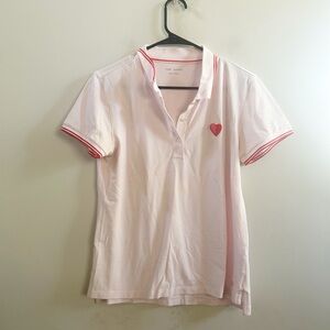 Tory Burch sport pink polo